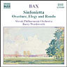 Sinfonietta / Overture, Elegy and Rondo cover