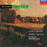 MARBECKS COLLECTABLE: Elgar: Cello Concerto & Violin Concerto cover