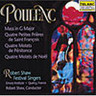 Poulenc-Mass in G, Prayers of St. Francis, Motets for Christmas & Lent cover