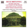 Rule Britannia: The Last Night of the Proms (featuring 'Crown Imperial'; 'Jerusalem' & 'Fantasia on British Sea Songs') cover