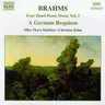 Brahms: Four-Hand Piano Music, Vol. 5: A German Requiem Op. 45 cover