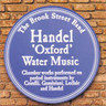 Handel 'Oxford' Water Music cover