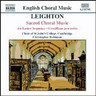 Leighton: Sacred Choral Music cover