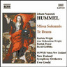 Hummel: Missa Solemnis / Te Deum cover