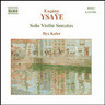 Solo Violin Sonatas, Op. 27 cover