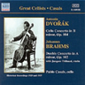 Brahms: Double Concerto for Violin and Cello in A minor, Op. 102 / Dvorak: Cello Concerto in B minor, Op. 104 (Recorded 1929, 1937) cover
