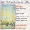 Dupre: Works for organ Vol 9 cover