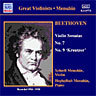 Violin Sonatas (with Schubert-Rondo) (Rec 1934-1938) cover
