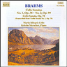 Brahms: Cello Sonatas Opp. 38, 78 and 99 cover