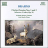 Brahms: Sonatas for Clarinet and Piano cover