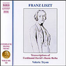 Liszt - Complete Piano Music-Vol. 14 (Transcriptions of Ferdinand David's Bunte Reihe, Op. 20) cover