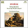 Dvorak-String Quartet No. 8 in E major, Op. 80; String Quartet No. 11 in C major, Op. 61 cover