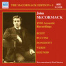 John McCormack: Acoustic Victor Recordings, Vol. 1 (1910) cover