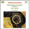 Shostakovich: String Quartets Vol 4: String Quartets Nos. 2 and 12 cover