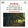 String Quartets Vol 7: No. 1, Op. 2 and No. 6, Op. 12 cover