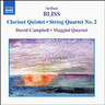 Bliss: Clarinet Quintet / String Quartet No. 2 cover