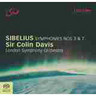 Sibelius: Symphonies Nos 3 & 7 cover