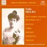 Nellie Melba: American Recordings, Vol. 1 (1907) cover