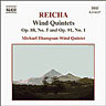 Wind Quintets, Op. 88, No. 5 and Op. 91, No. 1 cover