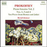 Prokofiev: Piano Sonatas Vol 2 (Nos. 1, 3 and 4 & Ten Pieces from Romeo and Juliet, Op. 75) cover