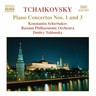 Tchaikovsky - Piano Concertos Nos. 1 and 3 cover