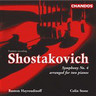 Symphony No. 4 (Composer's arrangement for two pianos) cover