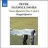 Naxos Quartets Nos. 3 and 4 cover
