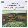 Nielsen: String Quartets, Vol. 1 cover