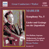 Symphony No 5 / Lieder und Gesange aus der Jugendzeit (Rec 1947) cover
