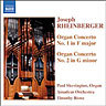 Rheinberger - Organ Concertos Nos. 1 and 2 cover