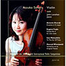 Atsuko Sahara (Works for violin and piano by Dvorak, Ysaye, Matsushita & Wieniawski) cover