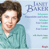 Janet Baker sings Lieder cover
