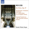 Organ Works Vol 6: 6 Trios, Op. 47 / Introduction, Variations and Fugue, Op. 73 cover