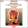 Mozart: Violin Sonatas, K. 378, K. 376 and K. 296 cover