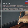 Quintet for piano and wind instruments / Piano Quartet in G minor / Sonata for Two Pianos cover