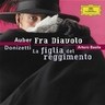 Fra Diavolo / La figlia del reggimento (abridged recordings of the Italian versions of these operas) cover