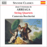 Arriaga: Complete String Quartets cover