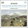 Busoni: Piano Music, Vol. 2 cover
