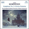 Rubinstein: Symphony No. 3 / Eroica Fantasia cover