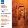 Berio: Sequenzas I-XIV (Complete) cover