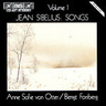Sibelius: Songs Volume 1 cover