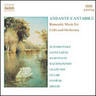 Andante Cantabile: Romantic music for cello and orchestra cover