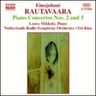 Rautavaara: Piano Concertos Nos. 2 and 3 / Isle of Bliss cover