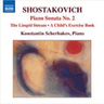 Shostakovich: Piano Sonata No. 2 / The Limpid Stream (piano transcription) cover