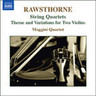 String Quartets Nos 1-3 / Theme and Variations cover