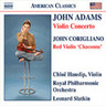Adams: Violin Concerto / Corigliano: The Red Violin: Chaconne cover