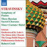 Stravinsky: Mass / Cantata / Symphony of Psalms cover