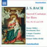 Bass Cantatas BWV 56 / 82 / 158 cover