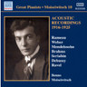 Moiseiwitsch Vol. 10 (Acoustic Recordings 1916-1925) cover