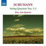 Schumann: String Quartets Nos. 1-3 cover